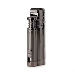 Silver 2 Jet Cigar Lighter