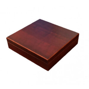 20 count cigar humidor - desktop humidor with cherry finish