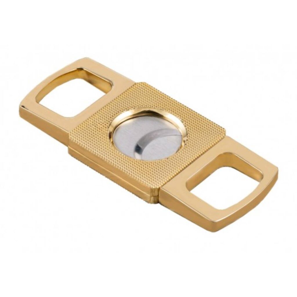 premium gold guillotine cigar cutter