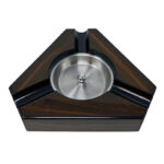 dark mahogany cigar ashtray