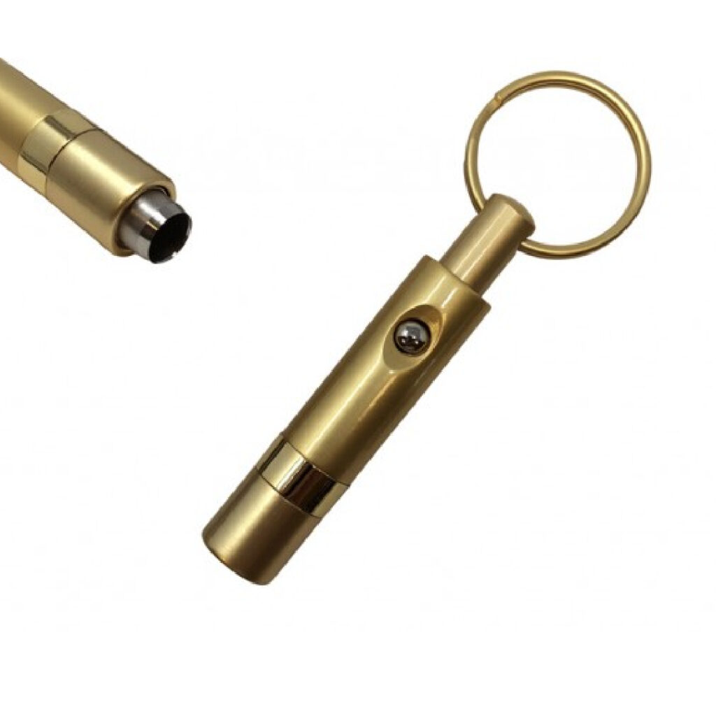 retractable gold cigar punch